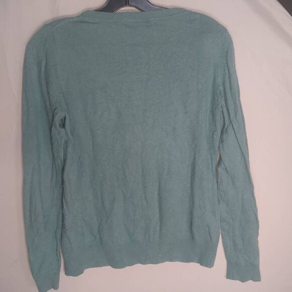 Boden Hummingbird Light Blue Sweater Cashmere Blend Small 6 - Picture 7 of 8